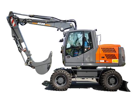 Wheeled excavators - 140 W (.. - ..)