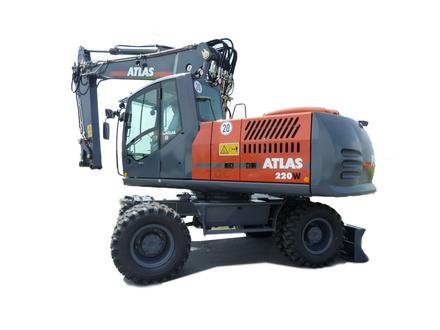 Wheeled excavators