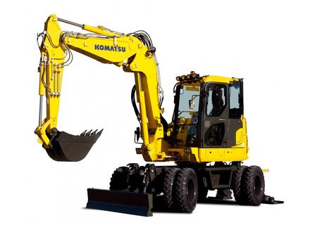 Wheeled excavators