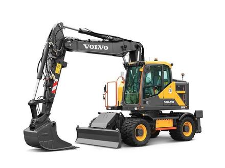 Wheeled excavators